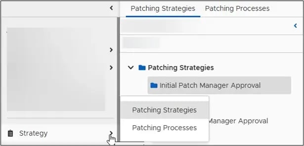 View built-in Patch Strategy